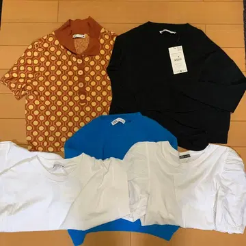 ZARA 상의 5세트