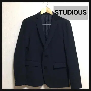 [ 새상품급 ] STUDIOUS 테일러드 자켓 네이비 남성용 자켓