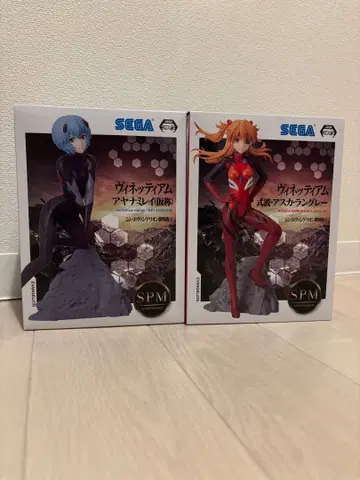 신세기 에반게리온 SPM 피규어 2체 세트