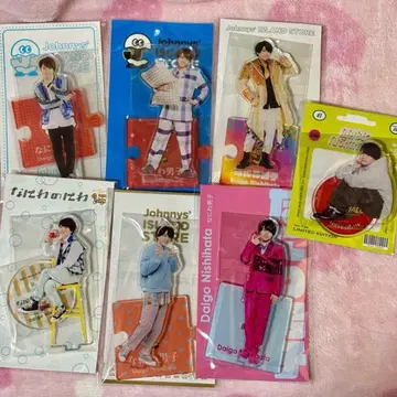 나니와단시 니시하타 다이고 아크릴 스탠드 7개 세트