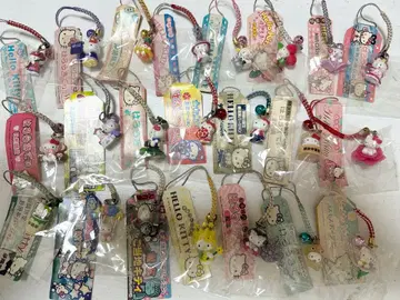 [ 희귀 레어 ] 지역 한정 헬로키티 키티 스트랩 묶음 판매 22점