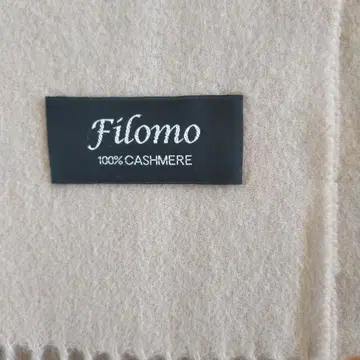 새상품급 filomo 피로모 캐시미어 100% 머플러 베이지