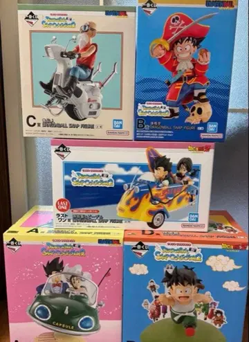 드래곤볼 제일복권 피규어 컴플리트 A B C D상 라스트 원