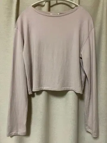 AURALEE 오라리 보트넥 티셔츠