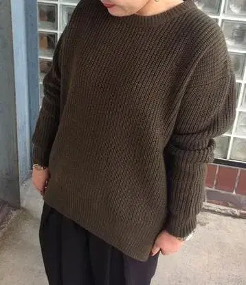 UR 니트 카키 어반 리서치