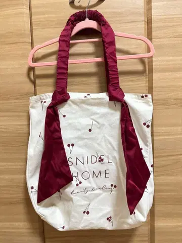 스나이델 홈 SNIDEL HOME 토트백 cherry