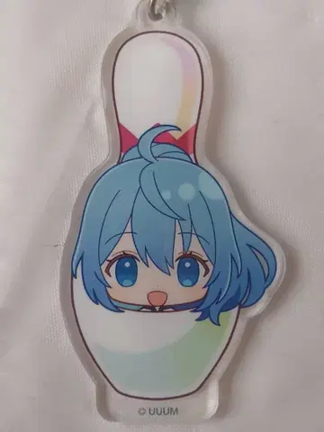 컬러풀 피치 루나 아크릴 키링 라운드원 콜라보