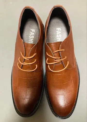 키높이 신발 (10cm up) 브라운 25.5cm 미사용