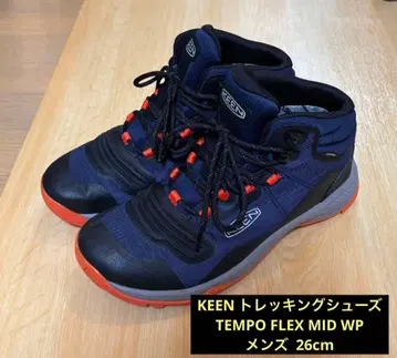KEEN 트레킹 템포플렉스 미드 남성용 26cm 킨 신발