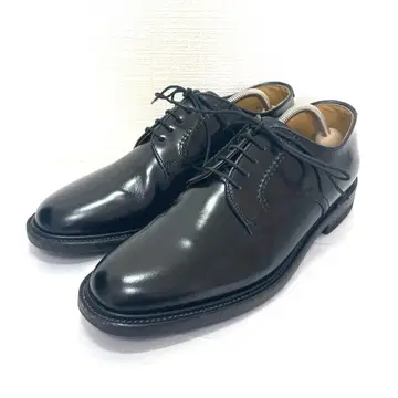 [ 새상품급 ] REGAL 플레인토 유리 가죽 2504 블랙 26EE