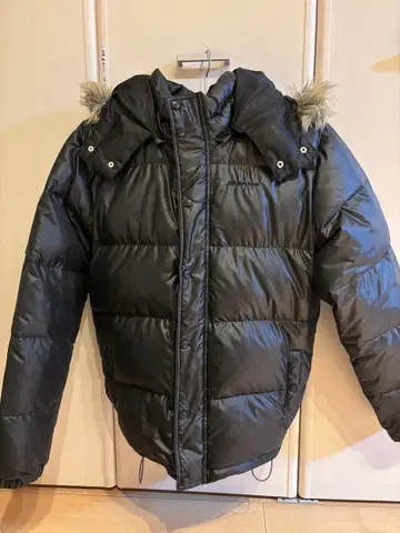 헤이세이 갸루 y2k 블랙 다운 자켓