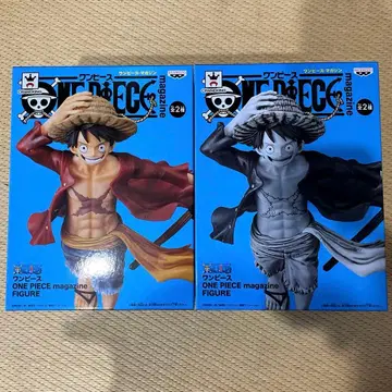 새상품 미개봉 ONE PIECE magazine FIGURE 루피 2종류