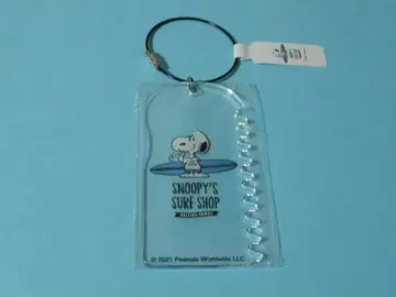 스누피 서프샵 스누피 클리어 키링