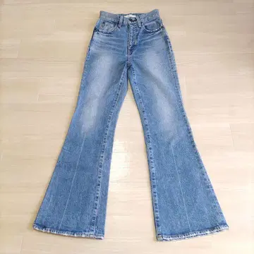 마우지 moussy MVS FLARE 스트레치 데님 사이즈 23