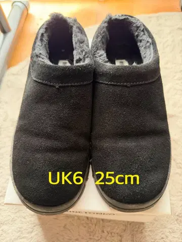 미네통카 보아 슬립온 NEVA 블랙 M8 UK6 25cm