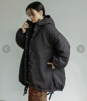 Birthdayroom 몬스터 오버 실루엣 후드티 코트