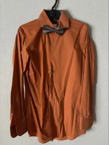 ONLY PREMIO 신랑 컬러 셔츠 테라코타 결혼식 2차 모임