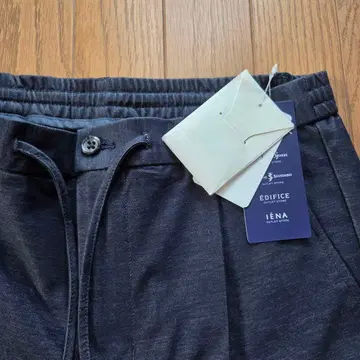 [ 미사용 새상품 ] B.C.STOCK 데님 슬랙스 네이비 스트레치