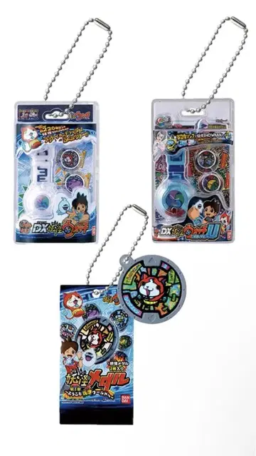 요괴워치 가챠가챠 미니어처 패키지 컬렉션 3개 세트