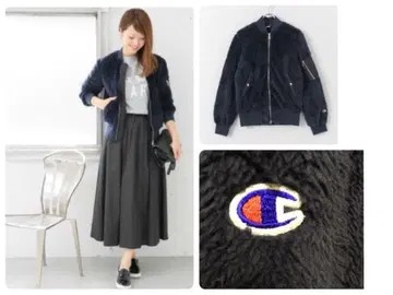 DOORS 별주 champion 쉘 플리스 자켓