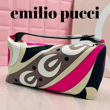 극미품 EMILIO PUCCI 파우치 액세서리 파우치 푸치 패턴