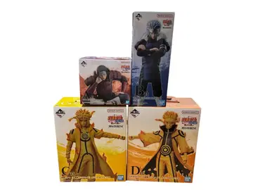 나루토 NARUTO 이어지는 마음 제일복권 A상~D상 피규어 4점