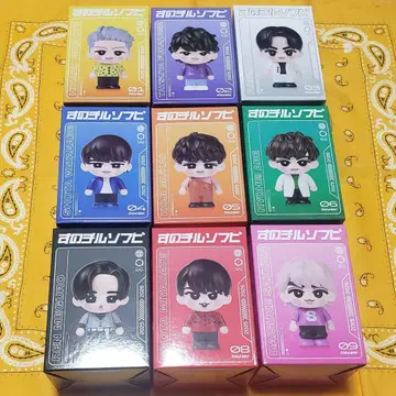 Snow Man 스노치루 소프트 비닐 9개 세트