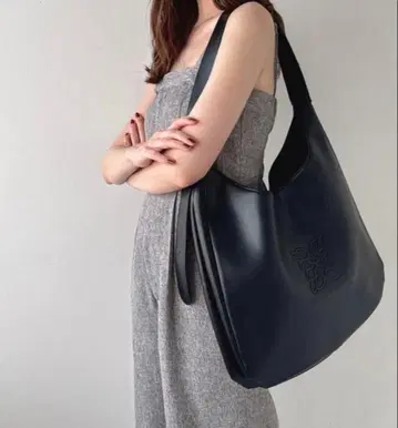 GRL 모노그램 가죽 백 대용량 프리 사이즈