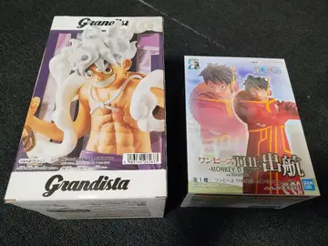 [ 미개봉품 ] Grandista 원피스 루피 피규어 2개 세트