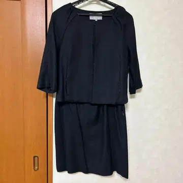 세레모니 수트 스커트 수트 네이비