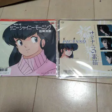 미사용 메종 일각 레코드 2장 세트