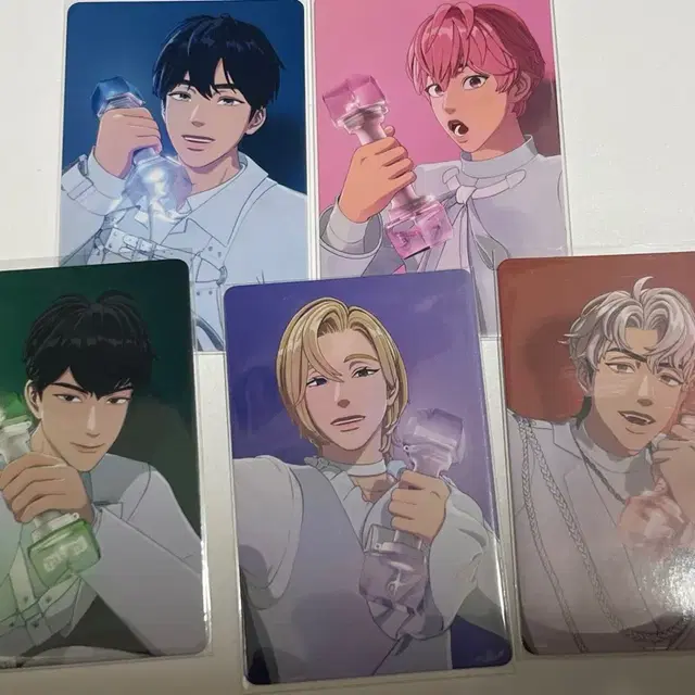 플레이브 응원봉 포카 일괄