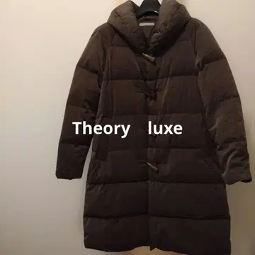theory luxe 더플 다운 코트