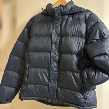 다운 자켓 네이비 다운 90% LL
