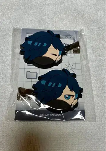 CrazyRaccoonCR 스토어 헤어 클립 vanilla