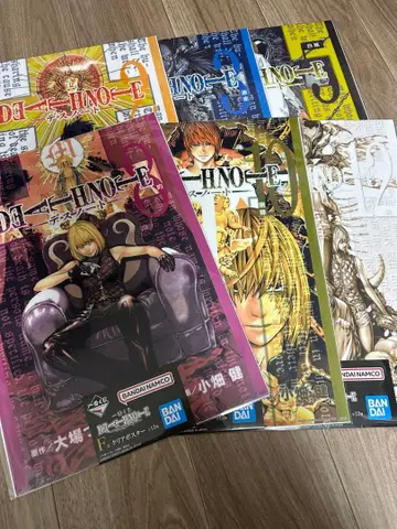 제일복권 데스노트 F상 클리어 포스터 6종 세트