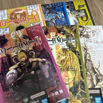 제일복권 데스노트 F상 클리어 포스터 6종 세트