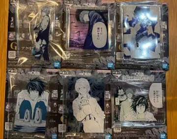 데스노트 제일복권 G상 아크릴 스탠드 6종 세트