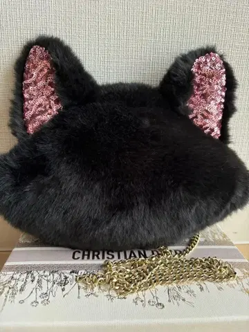 디즈니 피가로 숄더백 미니백 퍼 할로윈 검은 고양이