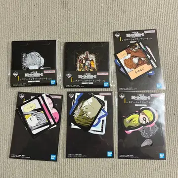 데스노트 메모장 스티커 복권 세트