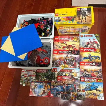 레고 묶음 판매 7kg + 판 3개 + 옐로우 컬러 케이스