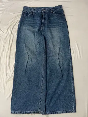 WETTEMPT 와이드 데님 팬츠