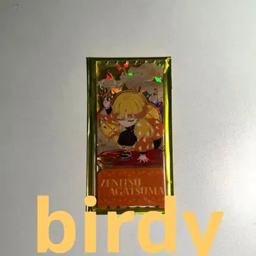 귀멸의 칼날 중국 한정판 비유 시리즈 아크릴 티켓 아가츠마 젠이츠