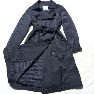 PLST 플라스테 네이비 더블 페이스 다운 안감 코트