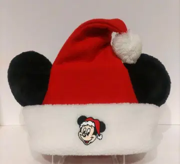 디즈니 미키 크리스마스 산타 팬캡 레트로
