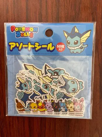 포켓몬 인형 샤미드 모듬 씰 이브이 컬렉션 부스터즈