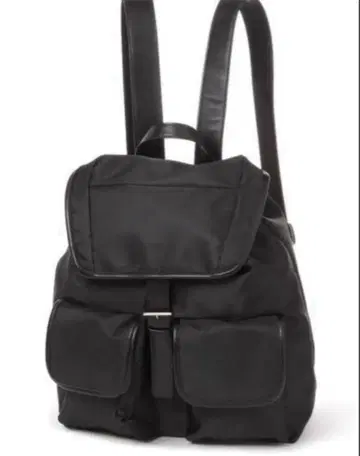 니코앤드 데이백팩 타케시타 레이나 NAVYS 콜라보 백 블랙