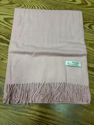 새상품 Rong Jia 캐시미어 머플러 핑크