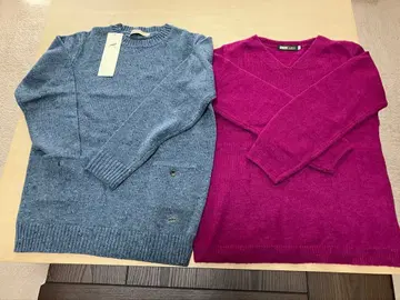 니트 튜닉과 니트 스웨터 (M) 2점
