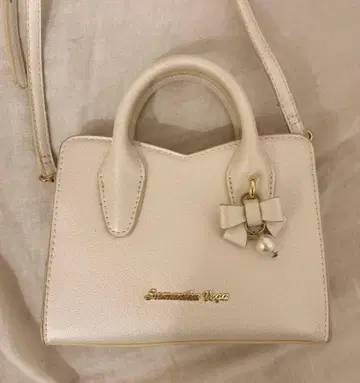 Samantha Vega 사만사베가 미니 핸드백 화이트